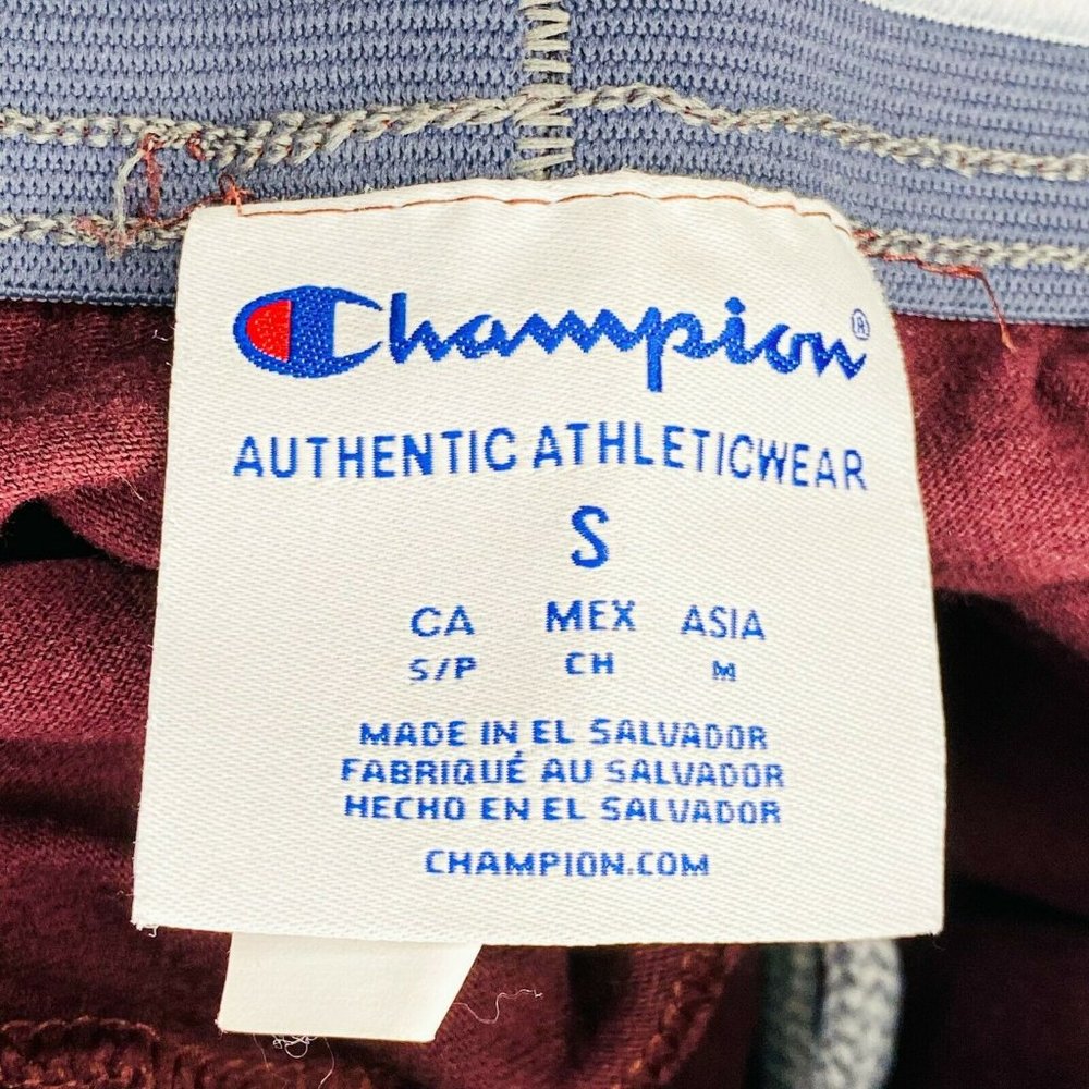 Champions Authentic Athleticwear Men's Small Drawstring Waistband Sweatpant Red - Picture 6 of 7